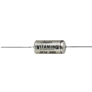 Jupiter Condenser Vitamin Q Aluminium Film Paper in Oil Capacitor 600V คาปาซิเตอร์สำหรับกีต้าร์