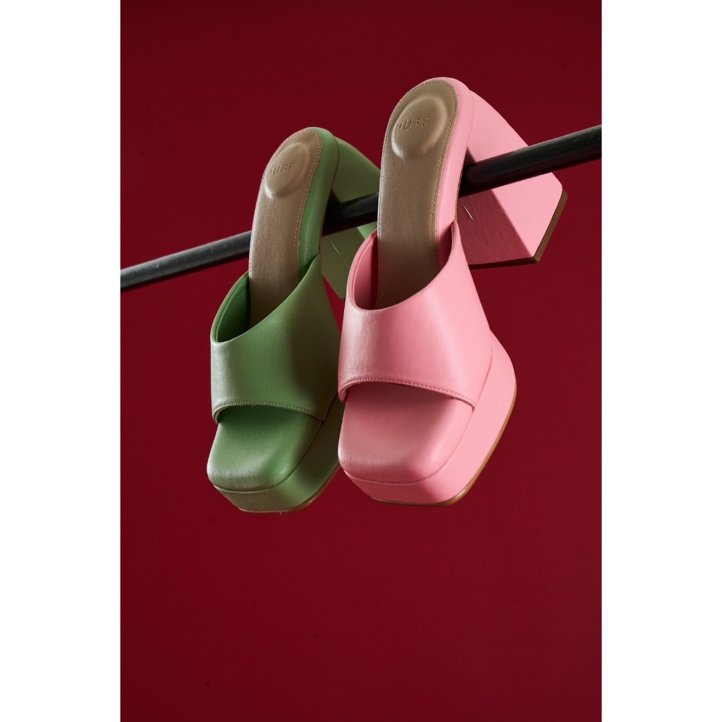 PUFFSHOES.OFFICIAL : Plush Heel
