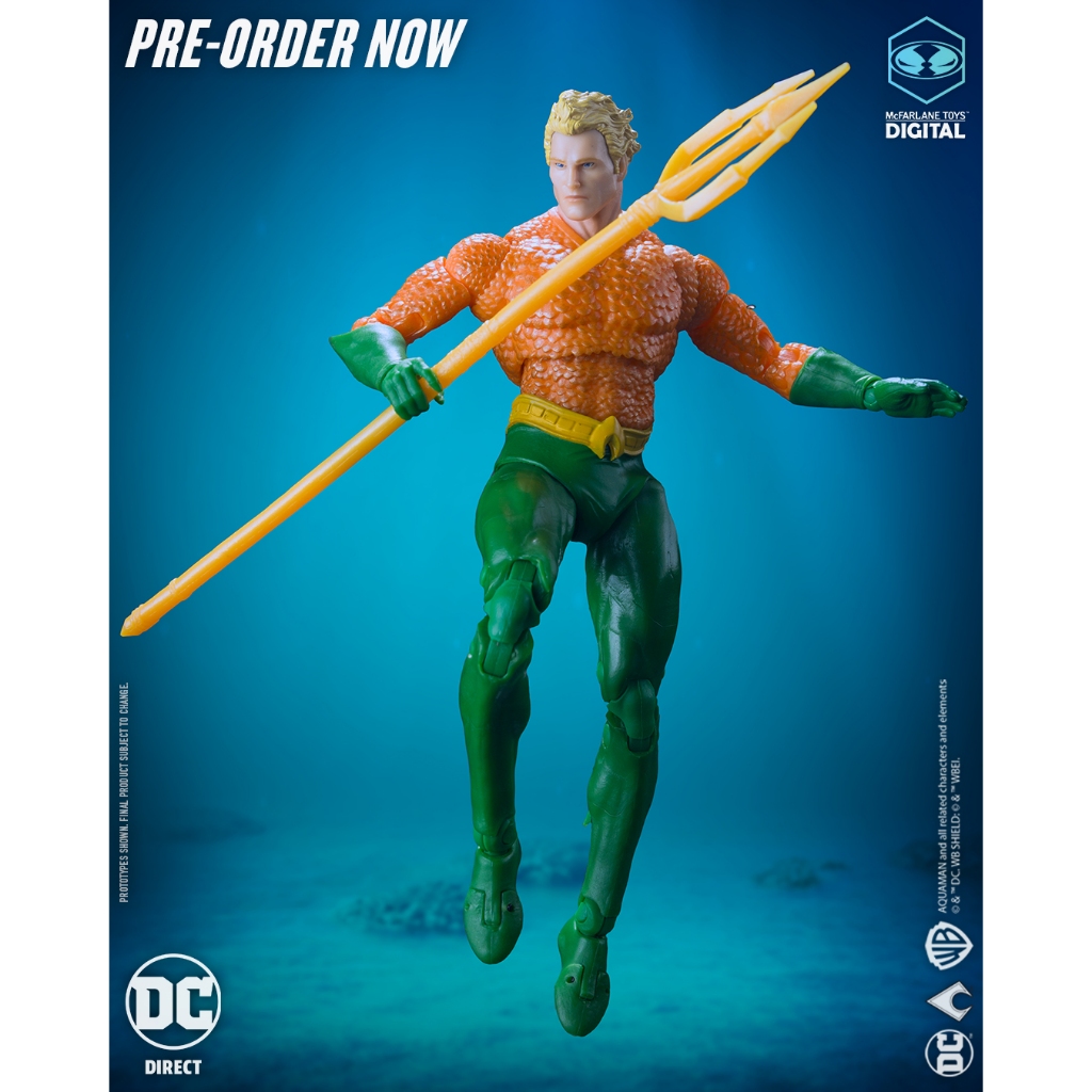 McFarlane Toys 7" - AQUAMAN (DC CLASSIC) 17146-INT