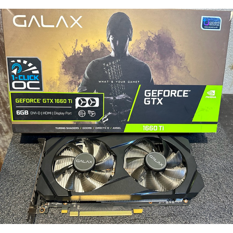 GTX1660Ti  Galax 6GB