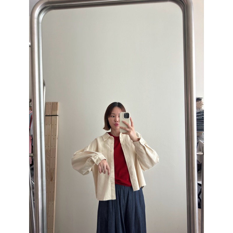 FADTHINGS :CANVAS cotton jacket 🍕 รูปที่ 4