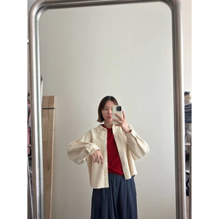FADTHINGS :CANVAS cotton jacket 🍕