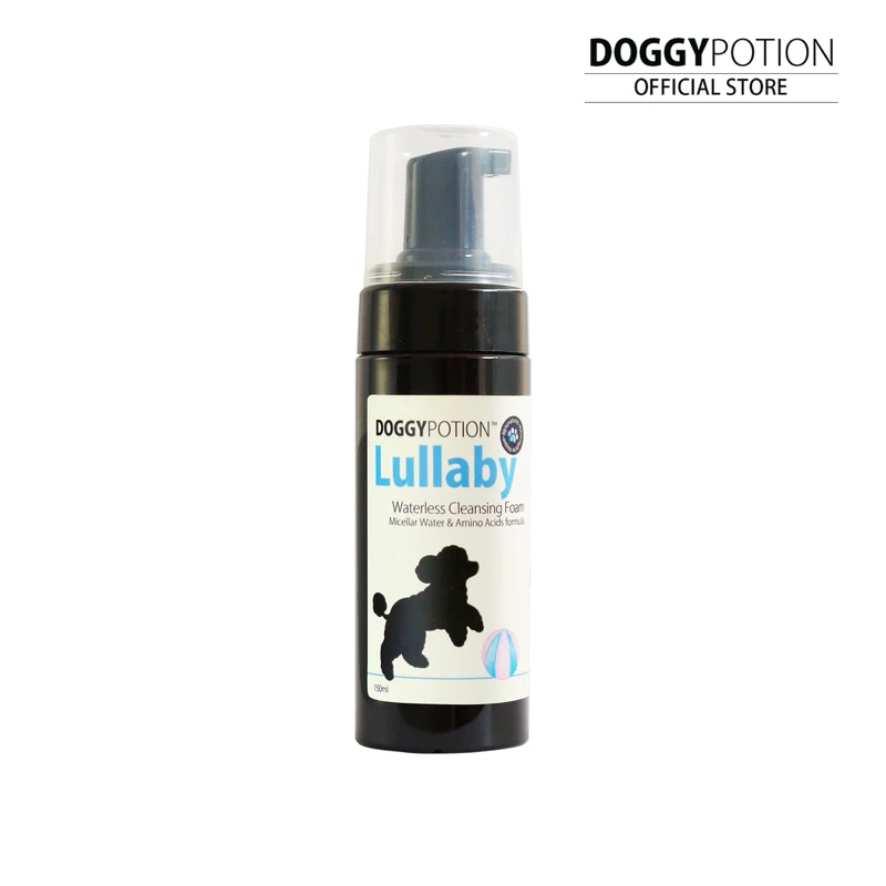 Doggy Potion Lullaby Waterless Cleansing Foam 150ml โฟมอาบแห้ง สูตรลาลาบาย