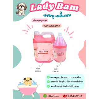 แชมพูสุนัข และผสมมว สูตรพรีเมียมผสมครีมนวด LadyBam ขนาด 500 …