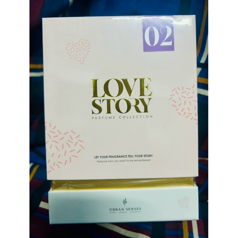 น้ำหอม Urban Senses 02 Cuddle Me (ขนาด 50 ml) Love Story Perfume Collection