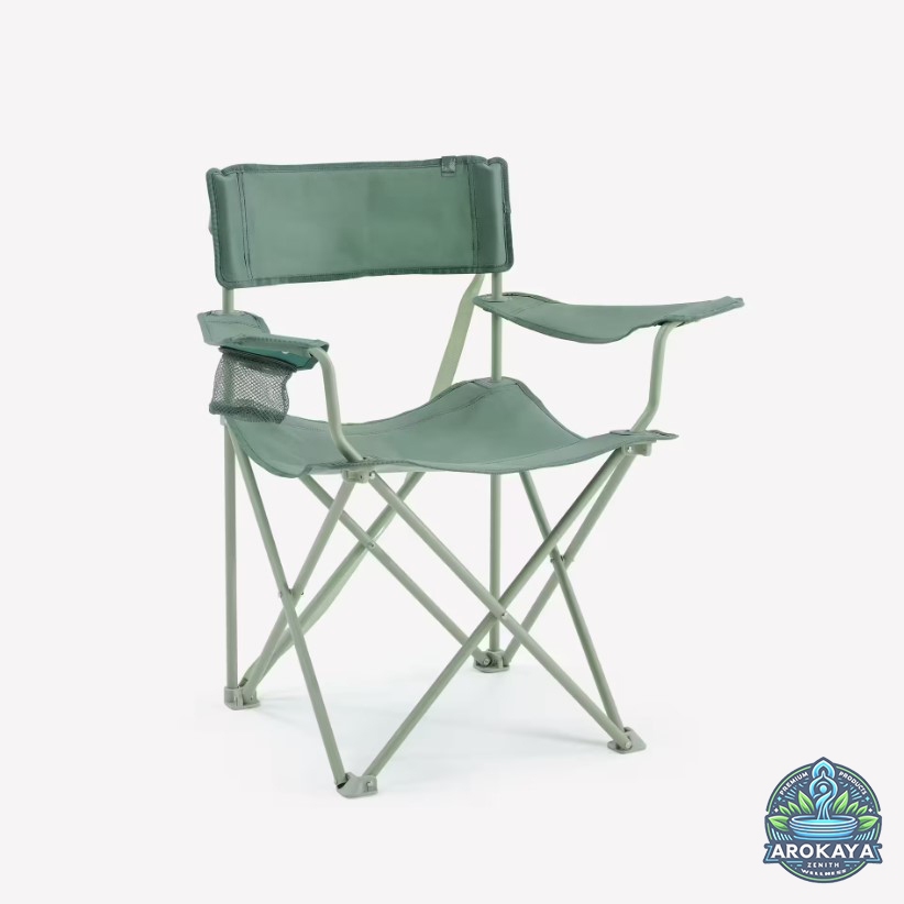 QUECHUA เก้าอี้พับสำหรับตั้งแคมป์