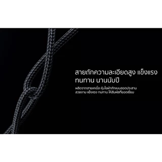 [ประกัน1ปี] Orsen by Eloop S7 สายชาร์จ USB Type C 5A ความยาว 1 เมตร วัสดุไนลอนถัก แข็งแรง ทนทาน