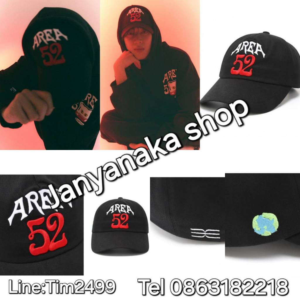 เสื้อ/หมวก/เคส BAMBAM AREA52 แท้100%เมิร์ชงานคอนเสริต