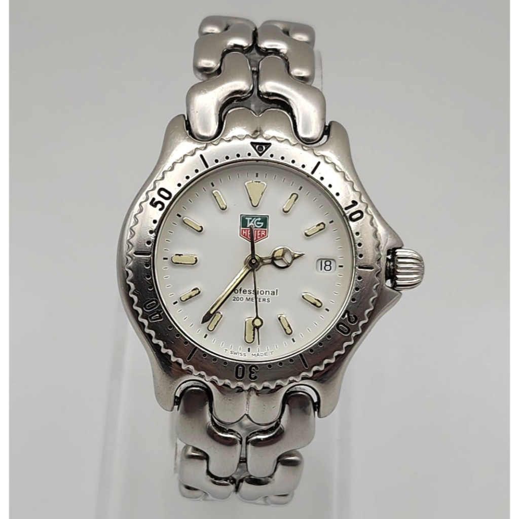 นาฬิกา TAG HEUER WOMEN'S S90.813 ORIFESSIONAL SWISS 200 M SAPPHIRE CRYSTAL WHITE DIAL (มือสอง)