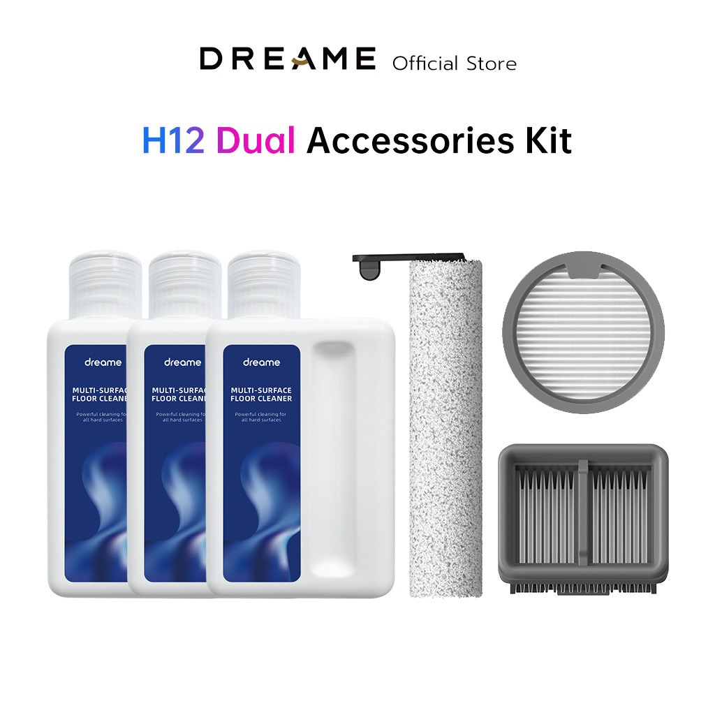 Dreame H12 Dual / H12S AE Accessories Kit ชุดอุปกรณ์เสริม เครื่องถูพื้น