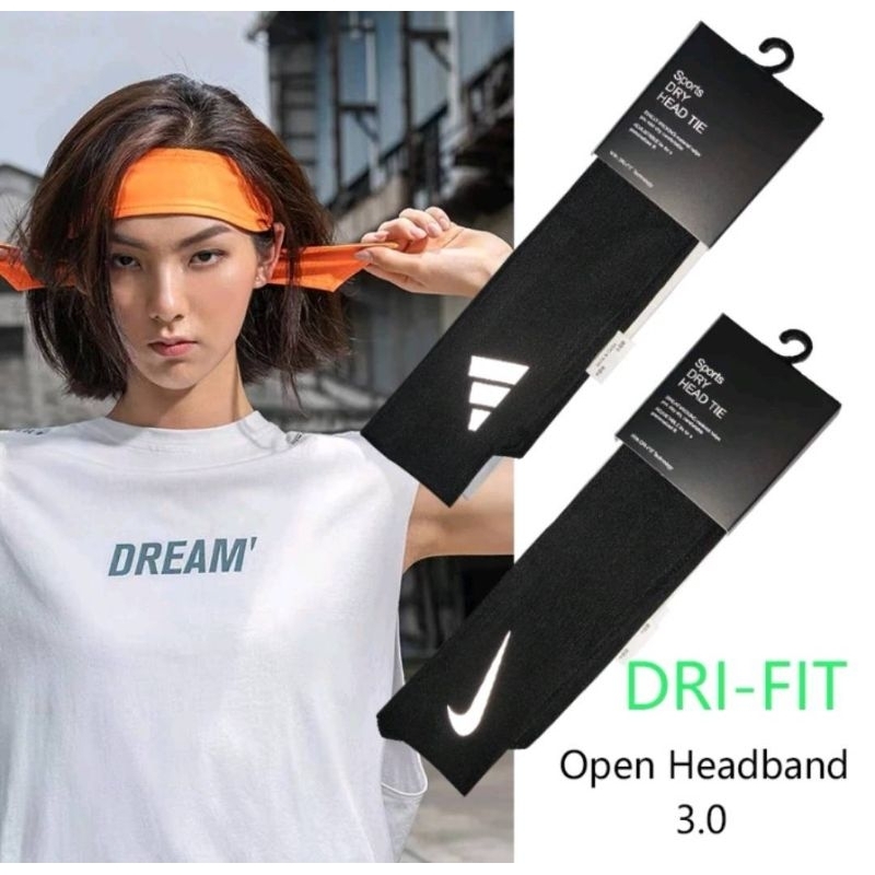 ผ้าคาดผม​แบบ​แห้งเร็ว​ สะท้อน​แสง​ Dri-Fit​ 3.0​ สำหรับ​ออกกำลังกา​ย
