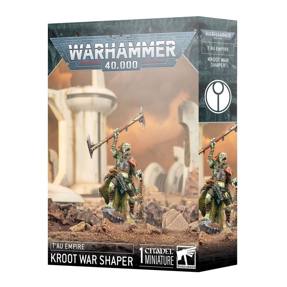 {GW พร้อมส่ง}WARHAMMER 40K: T'AU EMPIRE: KROOT WAR SHAPER โมเดลเกมสนามจำลอง