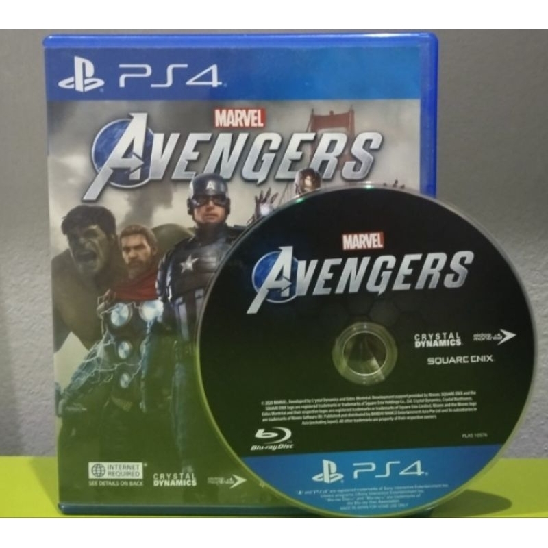[พร้อมส่ง]Ps4 Game Avengers โซน3 มือสอง