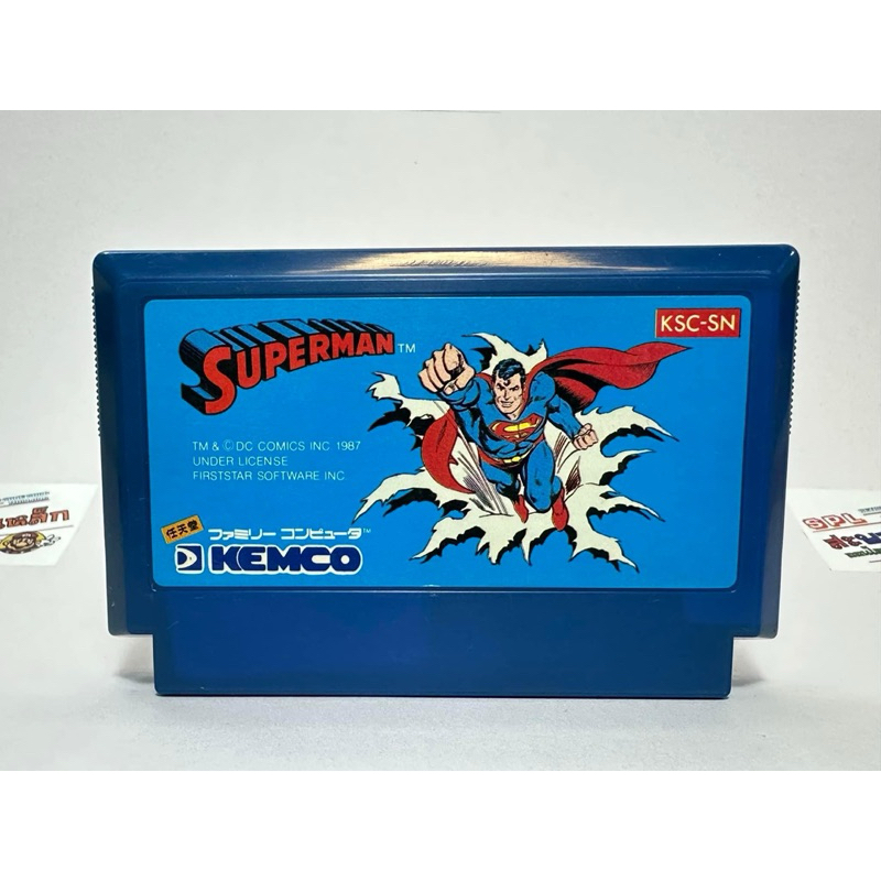 ตลับแท้ Famicom(Japan)(fc)  Superman