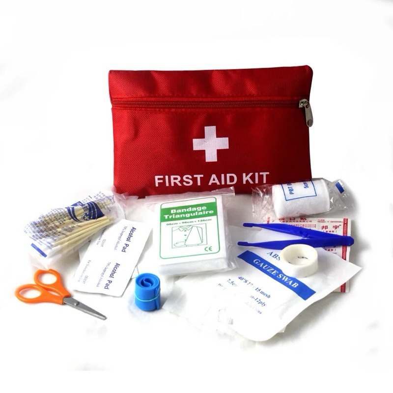 กระเป๋าพยาบาลพร้อมอุปกรณ์ ชุดปฐมพยาบาลแบบพกพา First aid kits ชุดนาสามัญประจำบ้าน ติดรถ กระเป๋าพยาบาลพกพาพร้อมอุปกรณ์ ราคา ถูกที่สุด ดีลบีเคเค แกลเลอรีภาพที่ 4