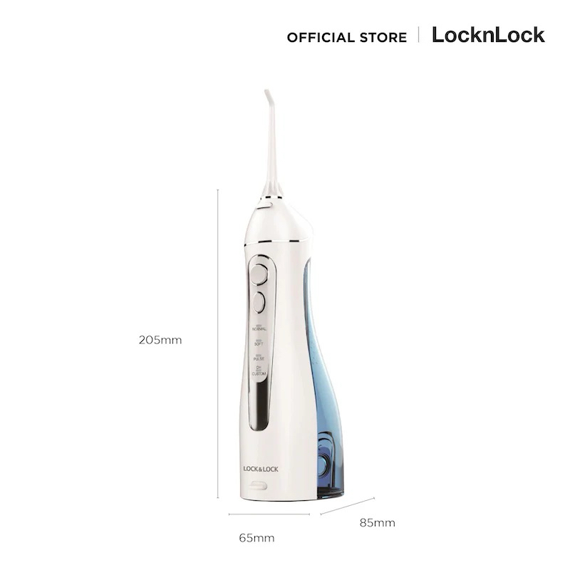 LocknLock เครื่องฉีดน้ำทำความสะอาดฟันไร้สาย Cordless Oral Irrigator รุ่น ENR156BLU