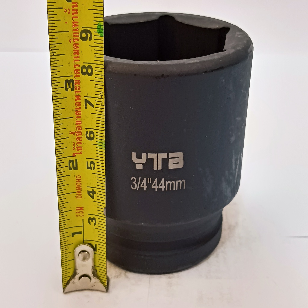 ลูกบล็อก ลูกบล็อกยาว บล็อกลม 3/4"(6หุน) เบอร์ 44 มม. รุ่นงานหนัก (IMPACT SOCKET)