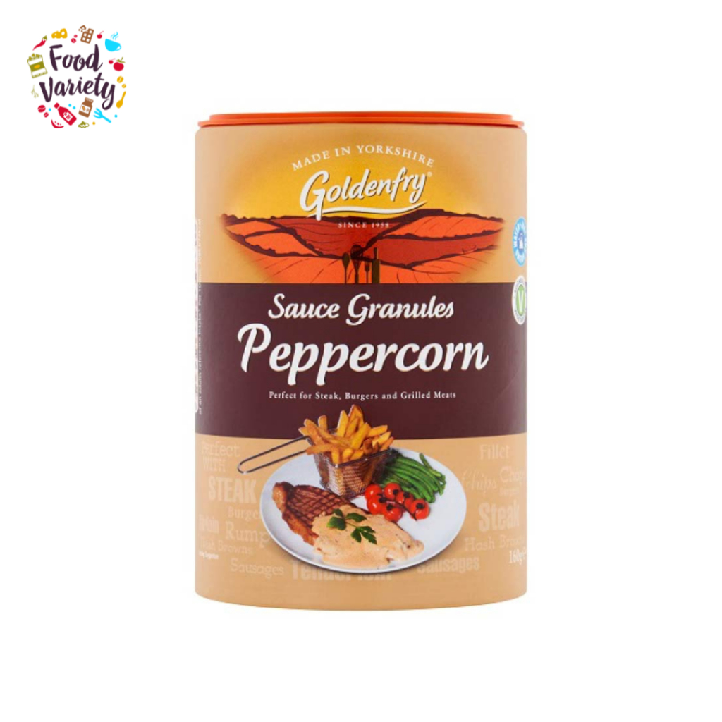 Goldenfry Peppercorn Sauce Granules 160g Goldenfry ซอสพริกไทยดำ Granules 160g