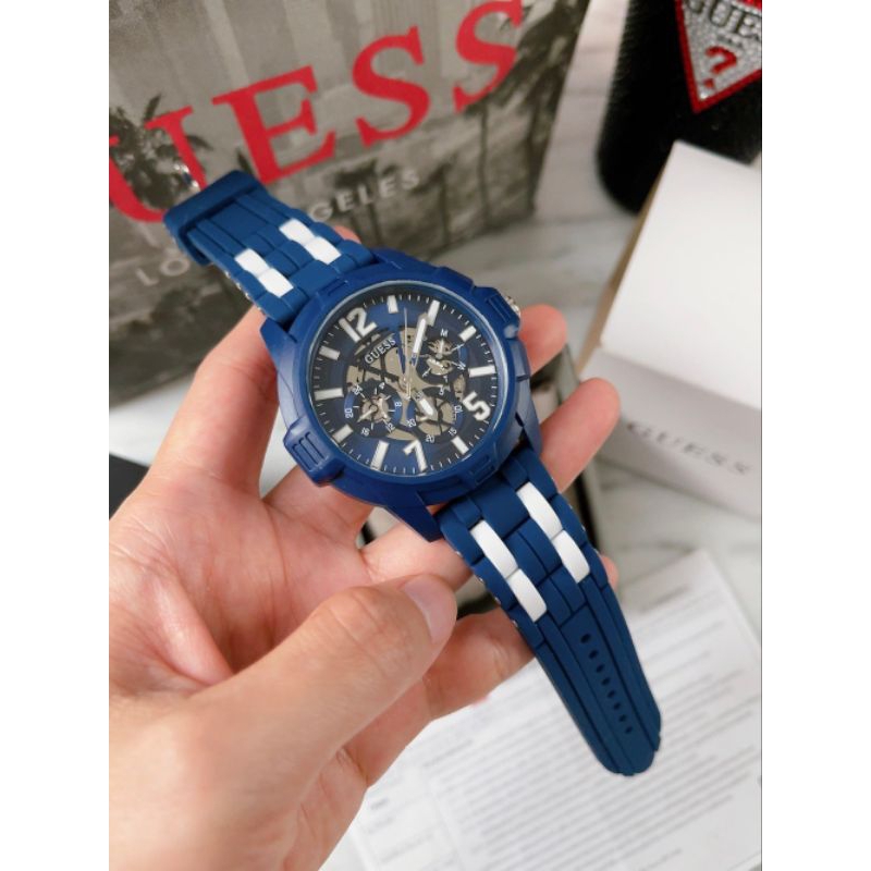 🌻นาฬิกา  Guess GW0428G3 STRIKER BLUE