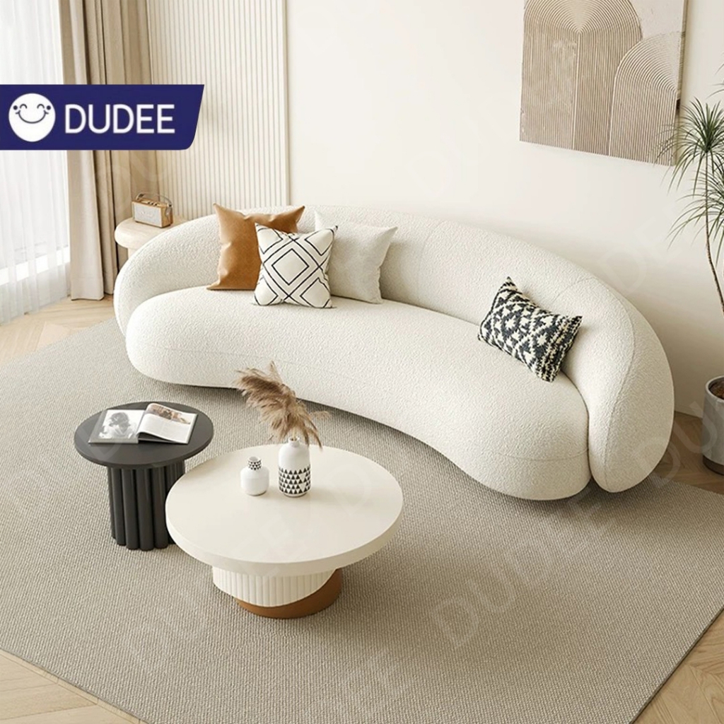 DUDEE โซฟา รุ่น SF010 ทรงโค้ง มินิมอล เรียบหรู สวยงามทันสมัย