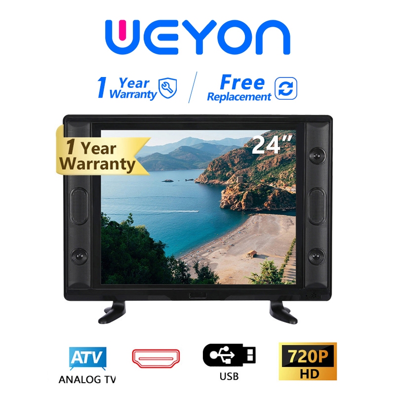ทีวี WEYON ทีวี 24 นิ้ว LED TV HD Ready โทรทัศน์ (รุ่น W24ZP)
