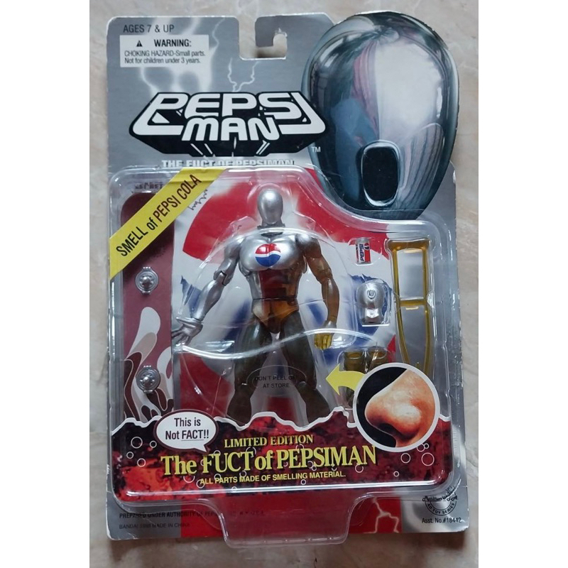 Pepsi Man Limited Edition the fuct of Pepsiman action figure