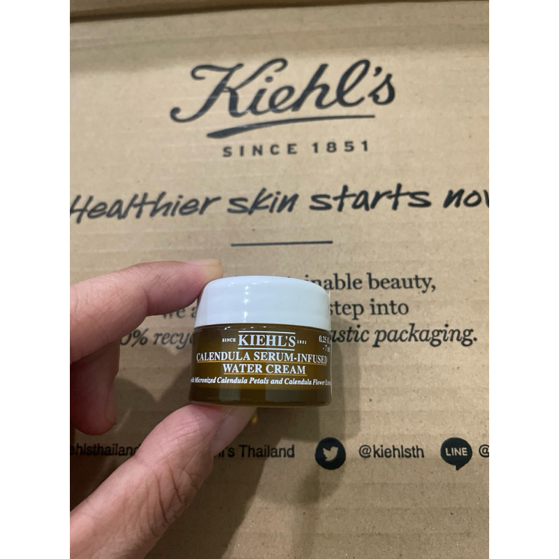 kiehl’s calendula serum-infused water cream