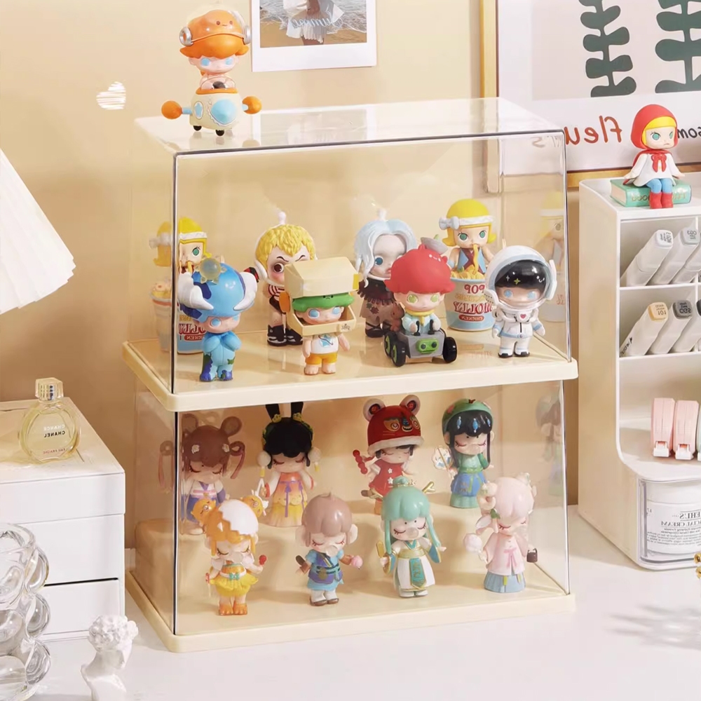 กล่องใส่โมเดล กล่องใส่ art toy กล่องใส่ตุ๊กตาแบบใส วัสดุอะคริลิก มีหลายขนาด ประหยัดพื้นที่ ความจุขนาดใหญ่