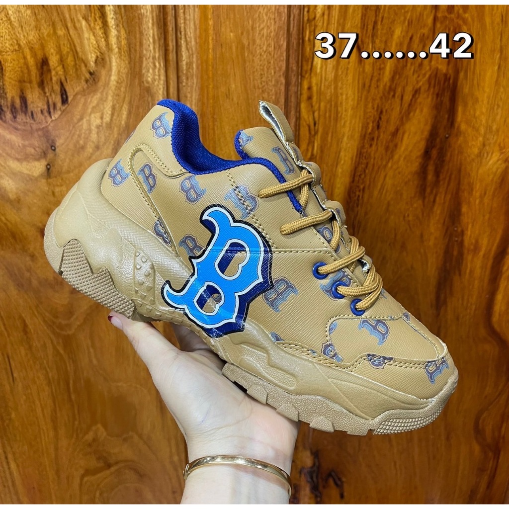 รุ่นbig ball chunky รองเท้าผ้าใบ พื้นสูง ใส่สบาย พื้นนิ่ม สายเกา ห้ามพลาด Size.37-43 V87B017