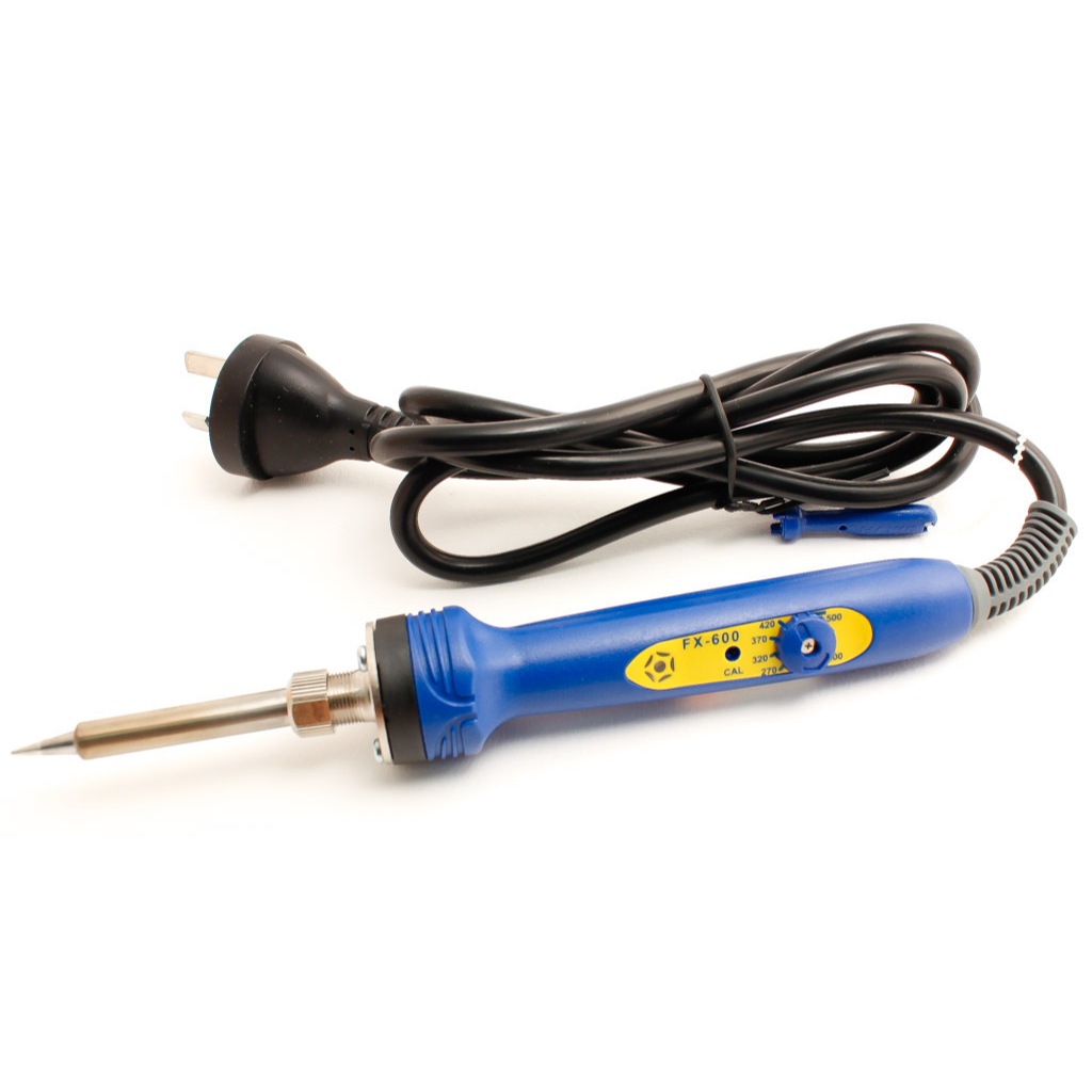 หัวแร้งบัดกรี HAKKO FX-600 สำหรับงานละเอียด SMD ทนทานควบคุมอุณหภูมิได้คงที่
