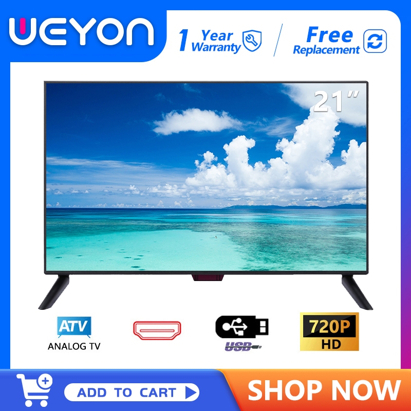 WEYON 21 นิ้ว HD LED TV ทีวีความละเอียดสูงขนาด  (USB-AV-VGA)