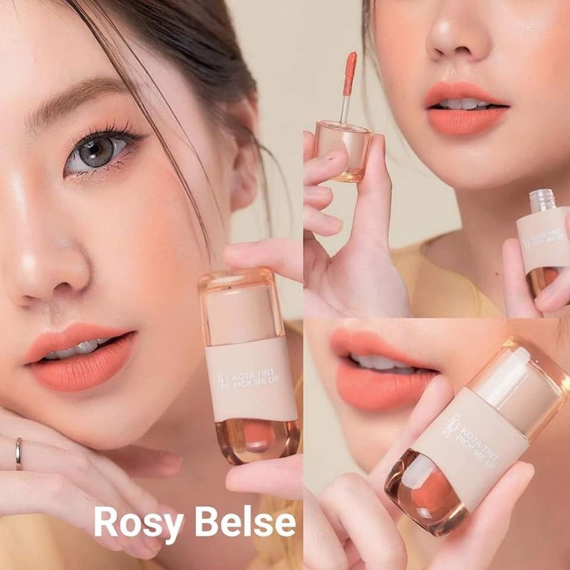 KOTA Lipstick โปรแรง ลิปทินท์ เนื้อกำมะหยี่กึ่งแมทท์ [ ของแท้ ]