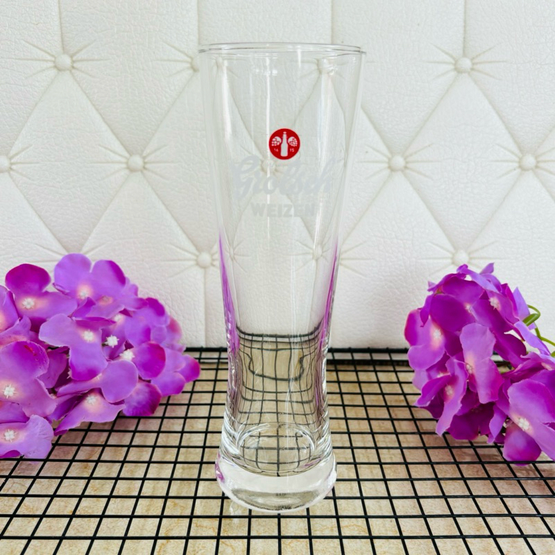 แก้วเบียร์ Grolsch WEIZEN BEER GLASS มือสอง จากเนเธอร์แลนด์