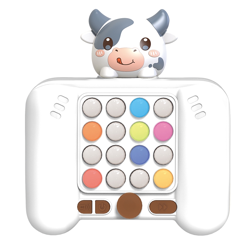 (rocker) Pop it ไฟฟ้า  สัมผัสซิลิโคนมีความไวเพียงกดปุมซิลิโคนเบาๆPush-Pull Bubble Fidget