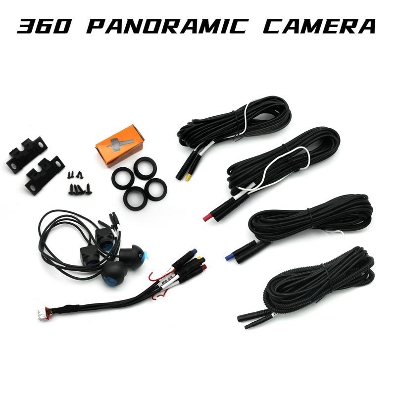 Alpha Coustic กล้องรอบคัน 360 องศา คมชัด กล้อง4ตัว ใช้สำหรับ จอแอนดรอยด์ CAR DVR CAMERA