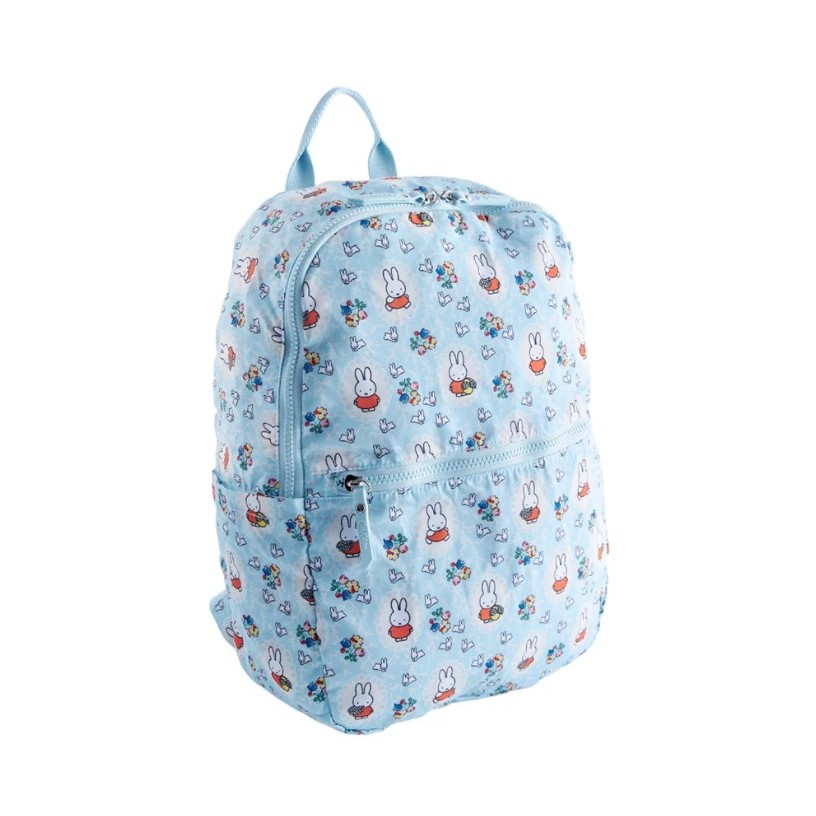 Cath Kidston Foldaway Backpack Miffy Ditsy Blue
