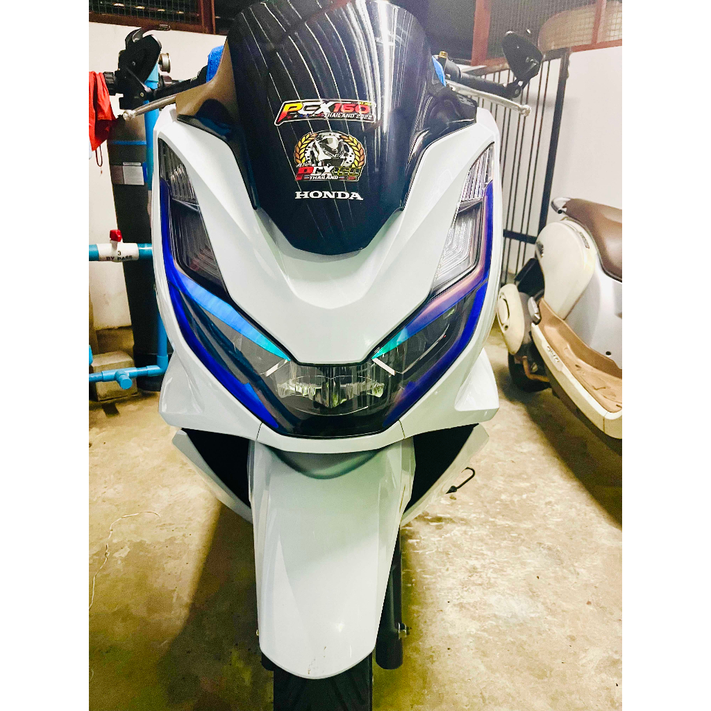 PCX 160 2021 ฟิล์มแต่งไฟหรี่ PCX 160 2021 ราคาถูกที่สุด ฟิล์ฺมกันรอยเกรดพรีเมี่ยม ป้องกันรอยขีดข่วน
