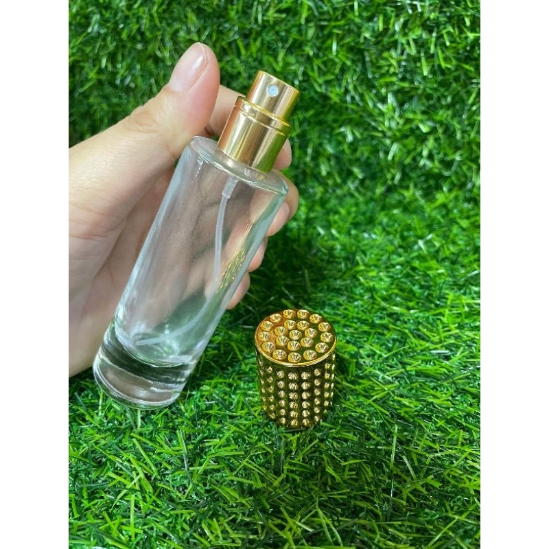 ขวดเชอร์ลีน ขวดสเปร์ยแก้วใสขนาด30ml