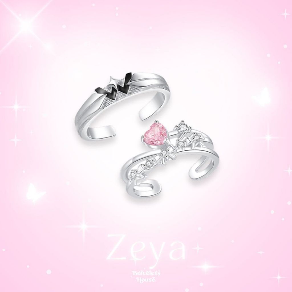 Braceletshouse ลด 100.- ใส่โค้ด WW2VA แหวนคู่เงินแท้ Zeya ส่งฟรี EMS !