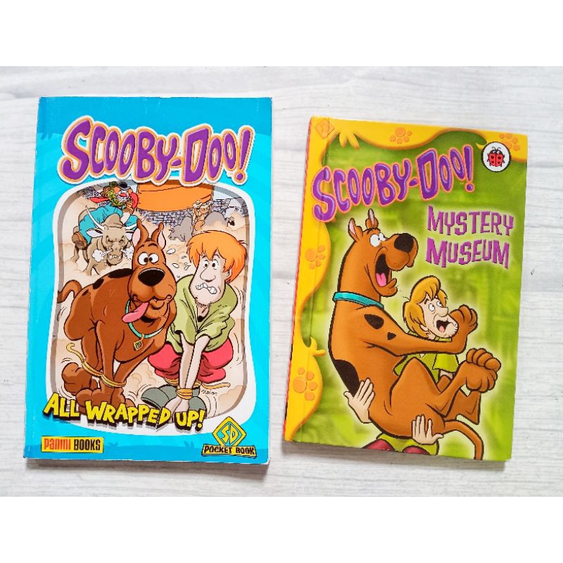 2 books set Scooby Doo หนังสือภาษาอังกฤษ การ์ตูนช่อง หนังสือเด็ก cartoon นิทานเด็ก