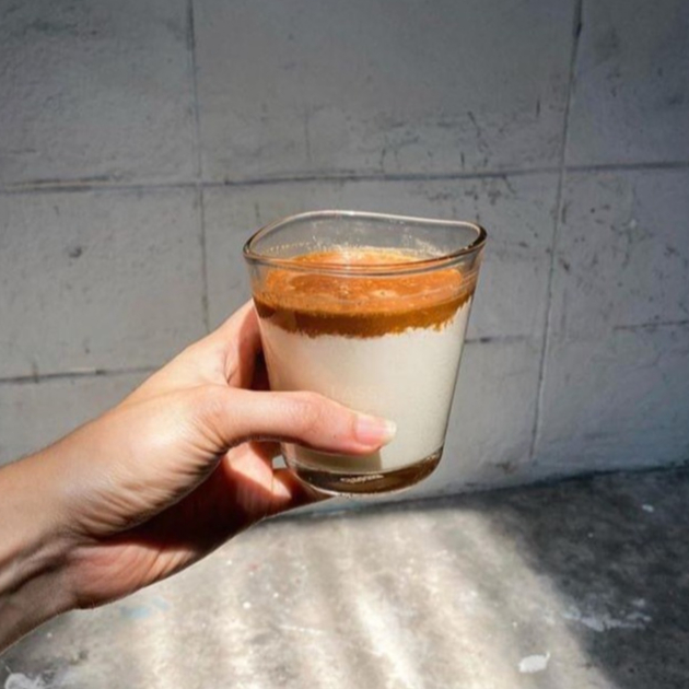 แก้ว Ocean Centique Double Rock P03161 เนื้อแก้วใส ดีไซน์เรียบง่าย ซ้อนเก็บได้ ก้นแก้วมีรางระบายน้ำ