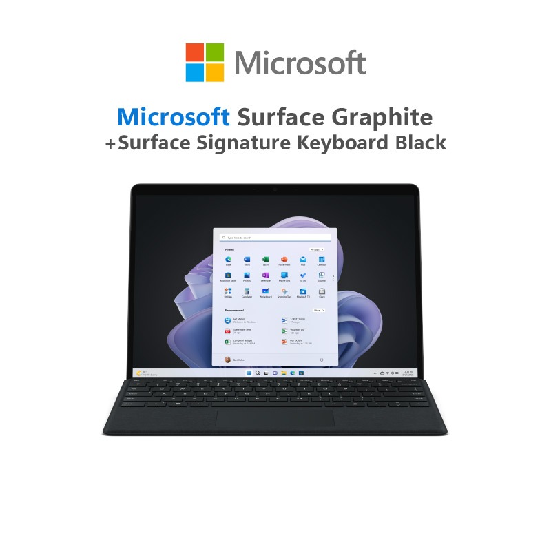 [Laptop] Microsoft Surface Pro 9 i7/16/512 Graphite + Surface Signature Keyboard