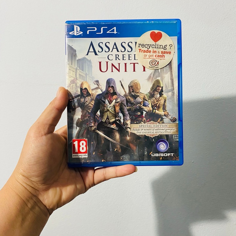 แผ่นเกมPS4 Assassins Creed Unity