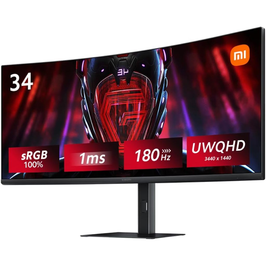 Xiaomi Curved Gaming Monitor G34WQi (55056) รองรับ AMD FreeSync Premium ของแท้ ประกัน 3 ปี