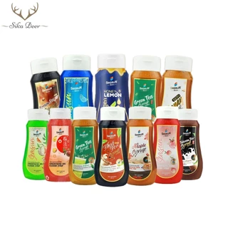 Seasun สีสรร ไซรัปหญ้าหวาน ไซรัปคีโต น้ำเชื่อมหญ้าหวาน สูตรคีโต 320 มล. Keto Syrup สารให้ความหวานทดแทนน้ำตาล