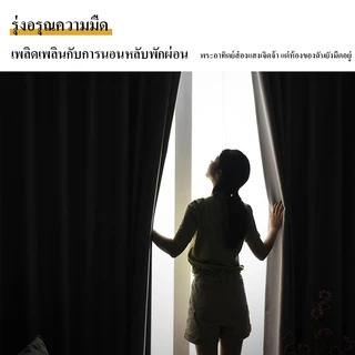 FM NEW ผ้าม่าน ผ้าหนา 3 ชั้น ม่านตาไก่กันความร้อนและเสียง 90% ม่านประตู ฉากกั้นห้อง ผ้าม่านกันแสง