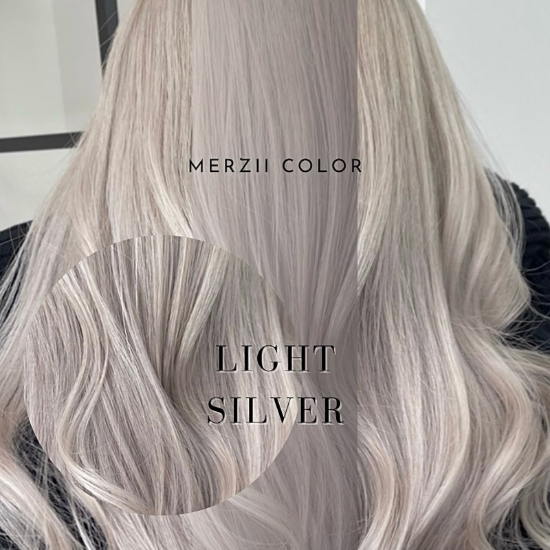 ขายดีมาก!🔥🩷ทรีทเม้นท์เคราตินสีผม Light silver (เทาสว่างมาก)👩🏻‍🦳👩🏻‍🦳👩🏻‍🦳(พื้นผมระดับ10)