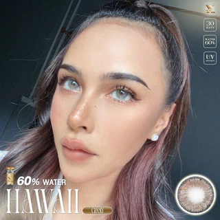 Hawaii (ตาโต) 👁👁(We Wink ฝาทอง) อมน้ำ 60%มากสุดในไทย Hydrogel Lens ป้องกันUV☀️ (เลนส์กรองแสง)