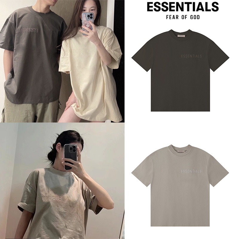 New เสื้อยืด Fear Of God Essentials(เอสเซนเชียล) แท้100% T-Shirt (FW22, SS23)