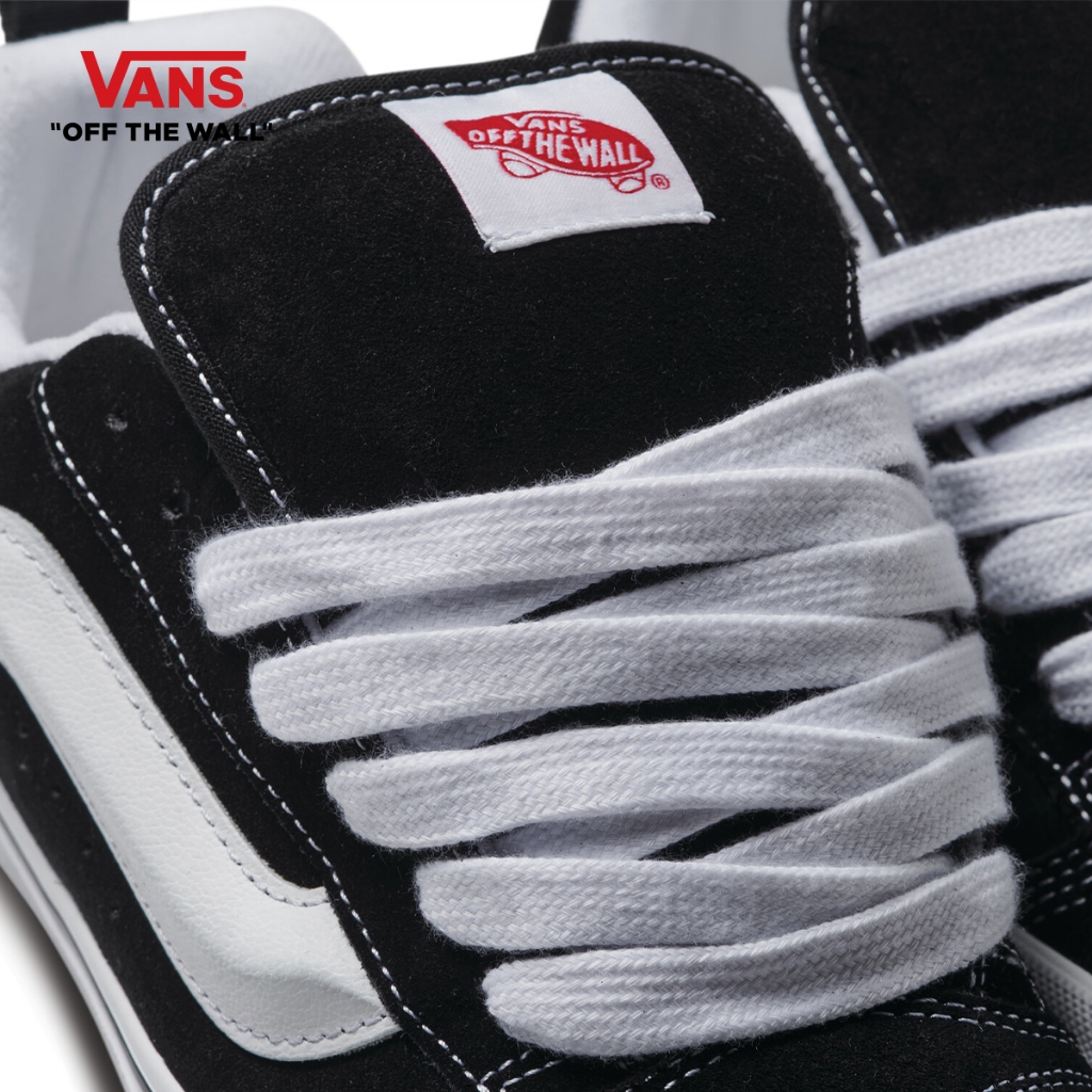 VANS KNU SKOOL - BLACK/TRUE WHITE รองเท้าผ้าใบ ชาย หญิง